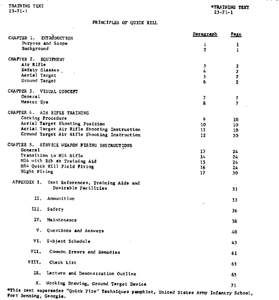 Product picture Principles of a Quick Kill TT 23-71-1. manual